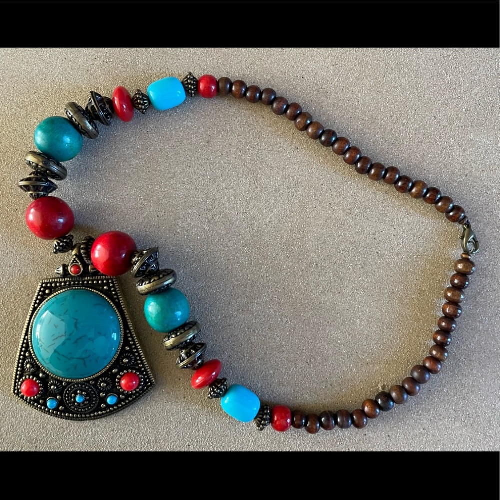Boho style necklace